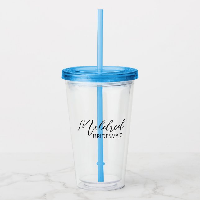 Taza de café con hielo personalizada/ regalo de da (Anverso)