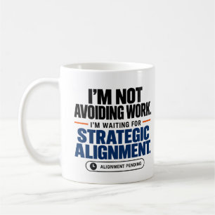 Taza de café con humor de oficina divertido de ali