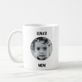 Taza de café con imagen y nombre personalizados