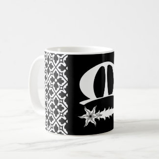 Taza de café con insignia de la población del Rein