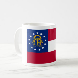 Taza de café con la bandera de Georgia