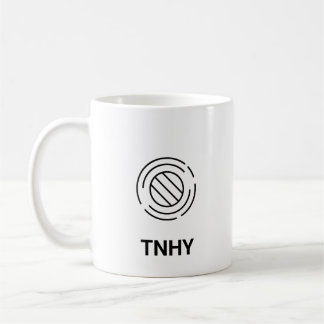 Taza de café con logotipo de TNHY