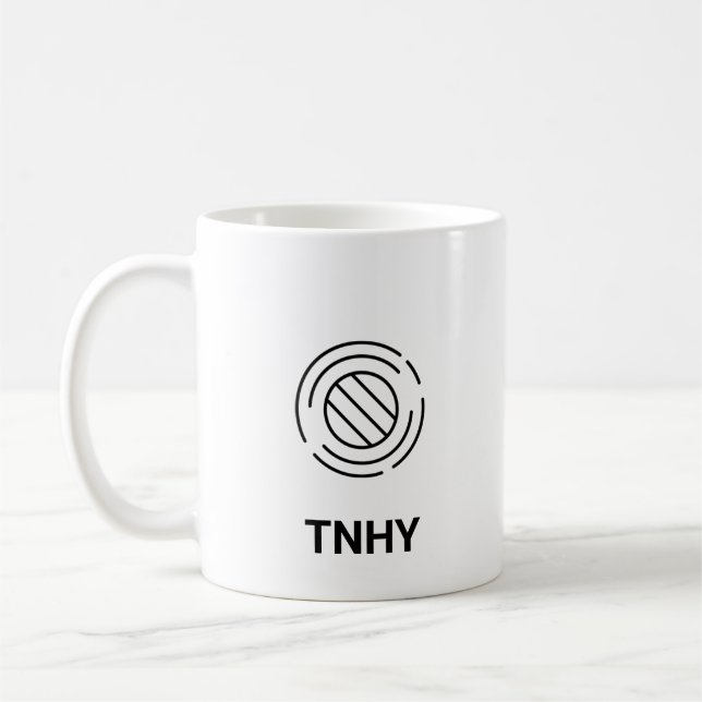 Taza de café con logotipo de TNHY (Izquierda)