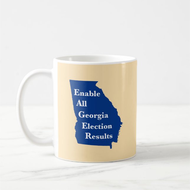 Taza de café con los resultados de todas las elecc (Izquierda)