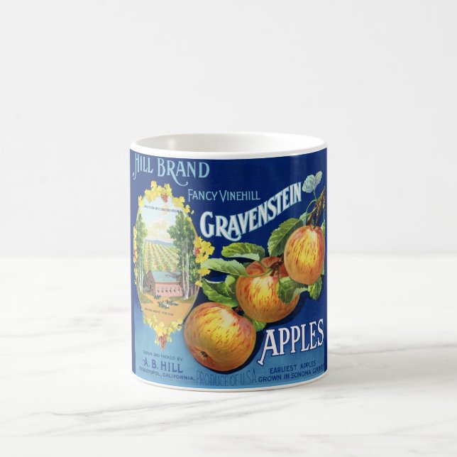 Taza de café con manzana Gravenstein (Centro)