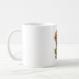 Taza de café con máscara Tiki Tropical Bloom