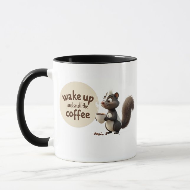 taza de café con mofeta (Izquierda)
