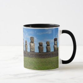 Taza de café con monograma de Rapa Nui