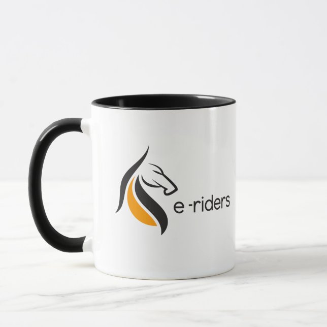 Taza de café con nombre personalizado E-Riders (Izquierda)