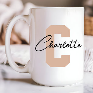 Taza de café con nombre personalizado Regalo minim