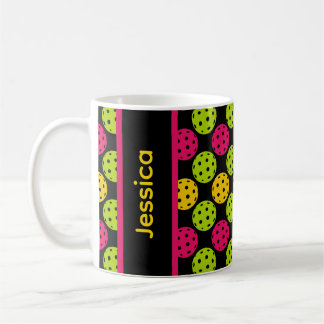 Taza De Café Con nombre propio El pickleball Sip & Smash