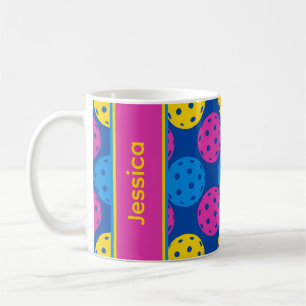 Taza De Café Con nombre propio El pickleball Sip & Smash