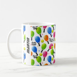Taza De Café Con nombre / Smash & Smile Padel