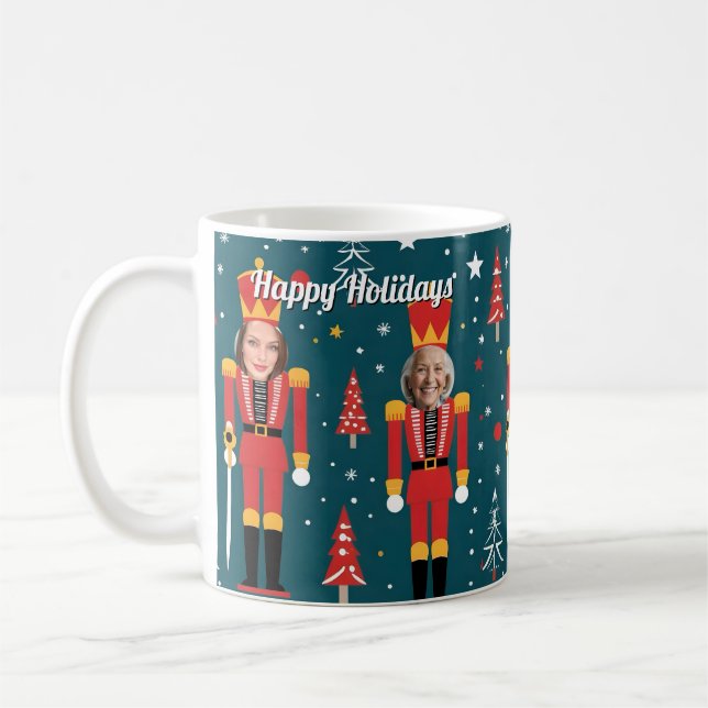 Taza de café con nuez de cracker personalizada con (Izquierda)