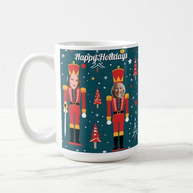 Taza de café con nuez de cracker personalizada con (Izquierda)