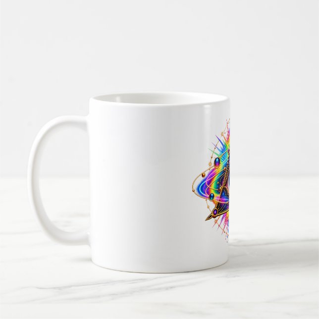 Taza de café con ojo de órbita prismática (Izquierda)