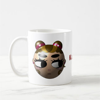 Taza de café con personaje Kawaii de Anime lindo |