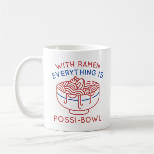 Taza De Café Con Ramen Todo Es Posi-Bowl