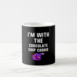 Taza De Café Con regalo de Halloween de chocolate con galleta d