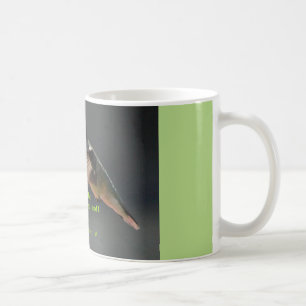 taza de café con resto del colibrí…