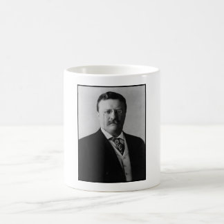 Taza de café con retrato del presidente Theodore R