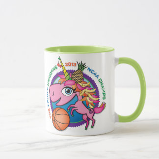 Taza de café con sabor a fruta del unicornio