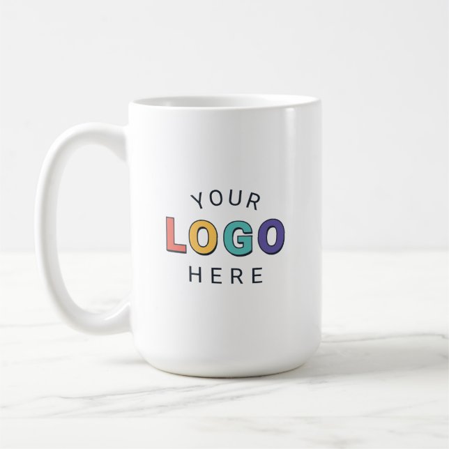 Taza de café con su logotipo (Izquierda)