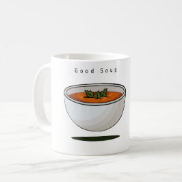 Taza De Café Con temática de comida, buen meme de sopa,