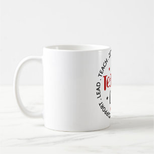 Taza De Café Con Tipografía Inspiradora De La Vida