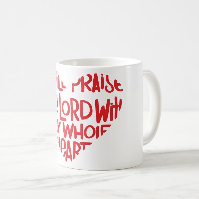 Taza De Café Con todo mi corazón (Anverso derecho)