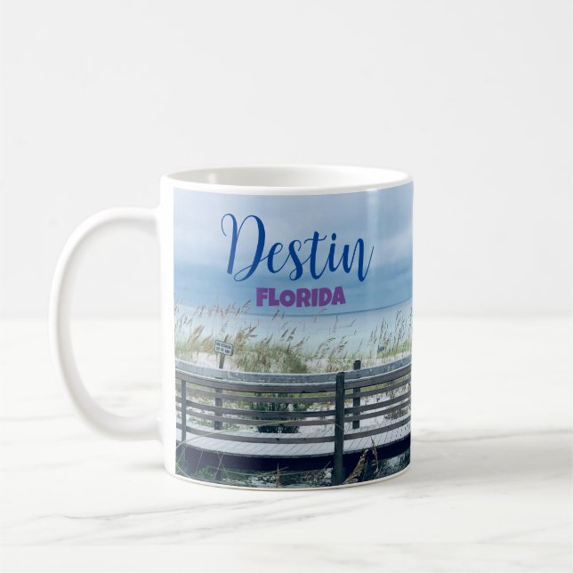 Taza de café con vista panorámica de Destin Florid (Izquierda)