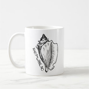 Taza De Café Conch Republic Coffee Mug
