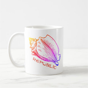 Taza De Café Conch Republic Coffee Mug