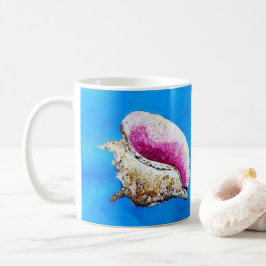 Taza De Café Conch Shell Mug