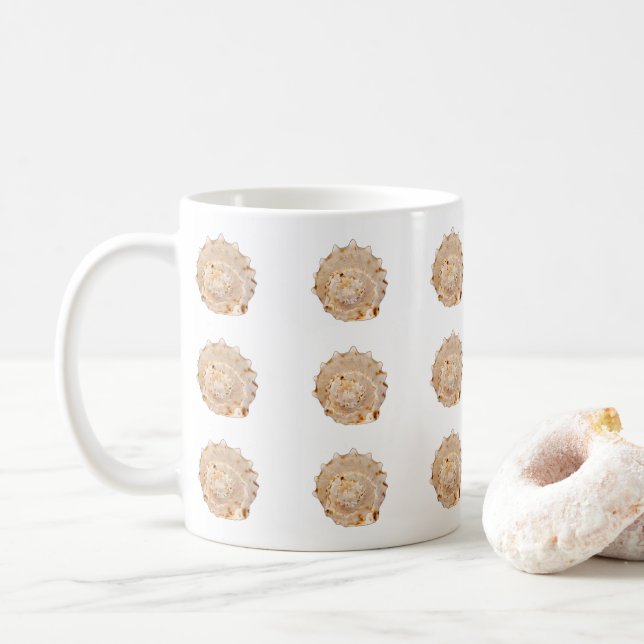 Taza De Café Conch Shell Mug (Con donut)