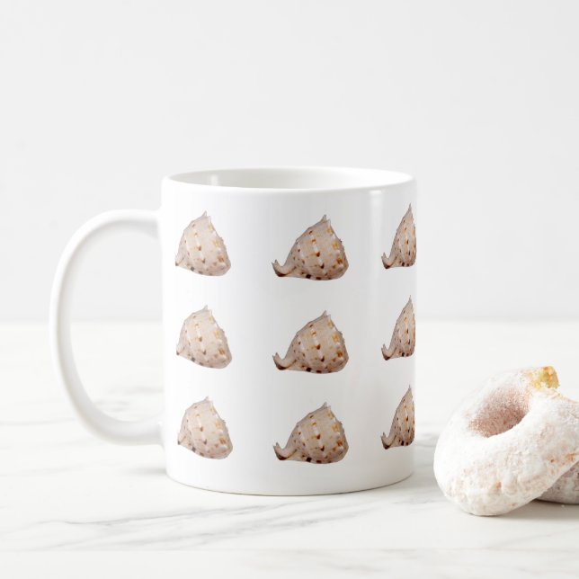 Taza De Café Conch Shell Mug (Con donut)
