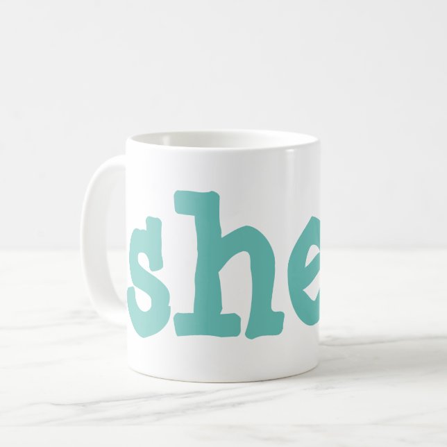 Taza De Café concha (Anverso izquierdo)