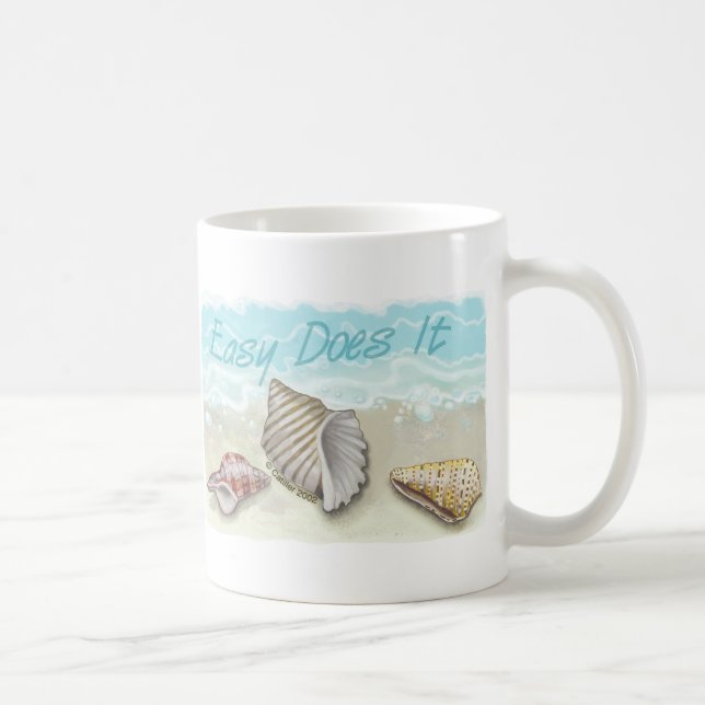 Taza De Café Concha de Caracol Fácil Lo Hace (Derecha)