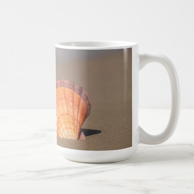 Taza De Café Concha de peregrino el Shell| Creta, Grecia (Derecha)