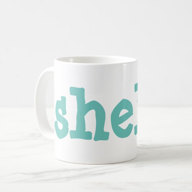 Taza De Café conchas (Anverso izquierdo)