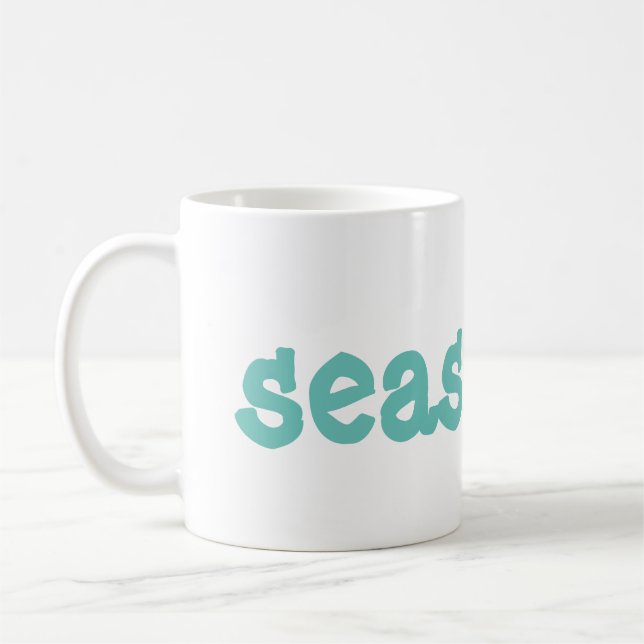 Taza De Café conchas marinas (Izquierda)