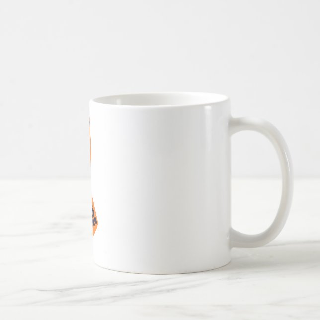 Taza De Café Conciencia anaranjada de la cinta (Derecha)