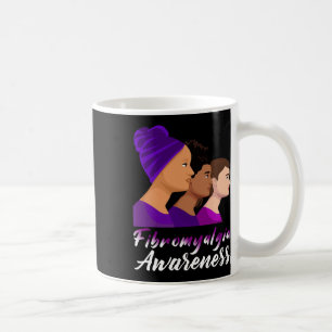Taza De Café Conciencia Apoyo a las mujeres moradas 1