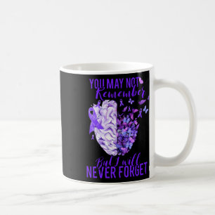 Taza De Café Conciencia Cerebro Listón Morado Puede que No Recu