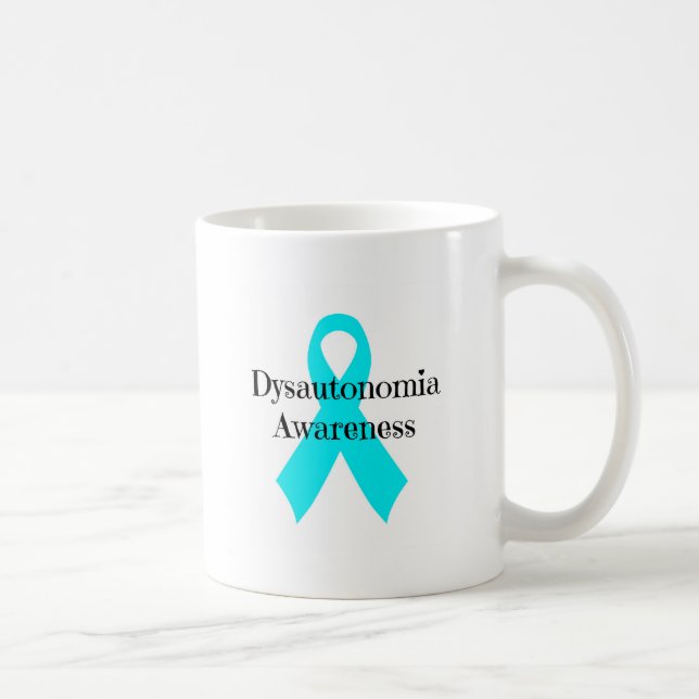 Taza De Café Conciencia de Dysautonomia (Derecha)