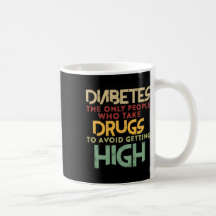 Taza De Café Conciencia de la diabetes tipo 1 diabética T1d hom