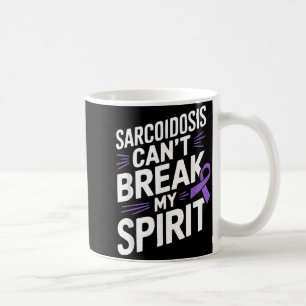 Taza De Café Conciencia de la enfermedad de sarcoidosis discapa