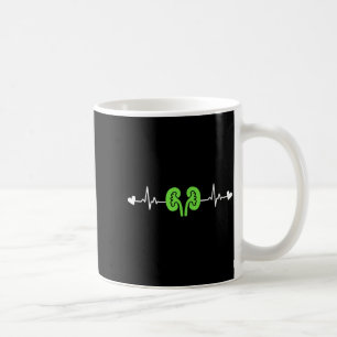 Taza De Café Conciencia de la enfermedad renal latido trasplant