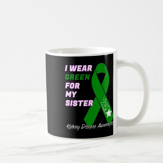 Taza De Café Conciencia de la enfermedad Transplante de diálisi (Derecha)