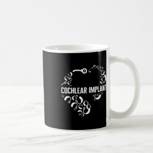 Taza De Café Conciencia de la pérdida Amor Implante Coclear Asl